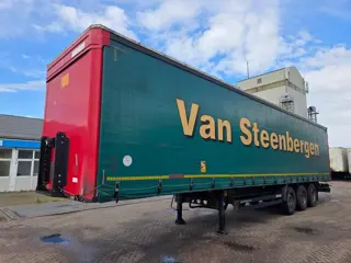 Kögel Mercedes - Disc Kögel 3-assige zeilen oplegger - Mercedes assen - Schijfremmen - Luchtvering -