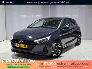 Hyundai i20 1.0 T-GDI Premium Trekhaak, Navigatie, Camera.