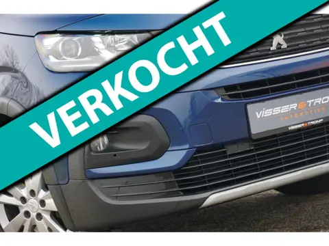 Peugeot RIFTER 1.2 Puretech Allure Pack 130pk Automaat - Blue Nuit - Camera/Navigatie/Zenith Panoram