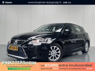Lexus CT 200h Business met Leder interieur en Trekhaak, NL auto zeer netjes, Garantie tot 2027