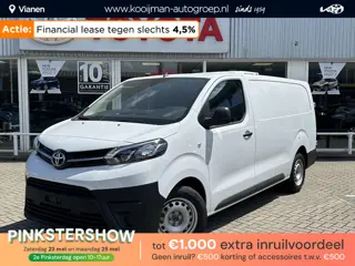 Toyota PROACE Worker 2.0 D-4D Live Long €10.000 KORTING! 4.5% Financial lease actie! Koeltransport o