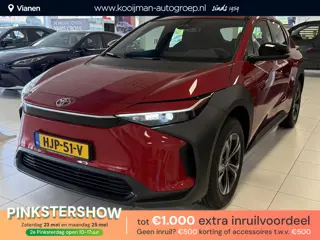 Toyota bZ4X Active 71 kWh Nieuw, direct uit voorraad leverbaar! 512KM Range, Actieprijs & snel rijde