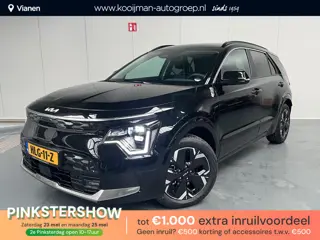 Kia Niro EV Air 64.8 kWh , Adaptieve cruisecontrol, Stoel en Stuurverwarming, Dodehoekdetectie, Keyl