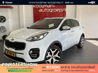 Kia Sportage 1.6 T-GDI 4WD GT-Line First Edition Automaat , Trekhaak 1.600 kg trekgewicht: Ideale ca