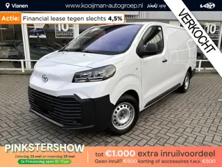 Toyota PROACE Long Worker 2.0 D-4D L2 Challenger Toyota PROACE Long Worker 2.0 D-4D Challenger NIEUW