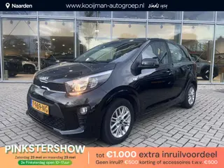 Kia Picanto 1.0 DPi DynamicLine cruise control,LM velgen,Nieuw geleverd,eerste eigenaar