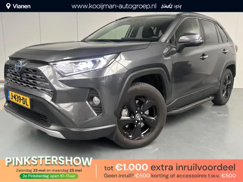 Toyota RAV4 2.5 Hybrid AWD Executive met panodak, Trekhaak, treeplanken, full option!