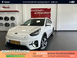 Kia e-Niro DynamicLine 64 kWh BTW auto , Volledig leder , Stoel/stuurverwarming , Full map navigatie