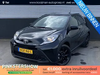 Toyota Aygo X 1.0 VVT-i S-CVT Play Automaat, Achteruitrij camera, adaptieve cruise control, start/st
