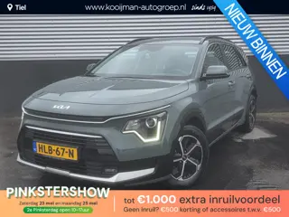 Kia Niro 1.6 GDi Hybrid DynamicLine Navigatie, Smart Key, Parkeersensoren voor + achter, Achteruitri