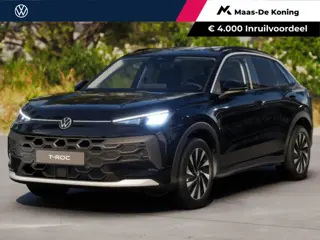 Volkswagen T-Roc Life First Edition 1.5 eTSI 116 PK 7 versn. DSG · Draadloze telefoonlader · Achteru
