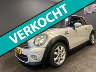 Mini Mini Cabrio 1.6 Cooper Chili Leer Elec.dak APK 5-2027 Rijklaar