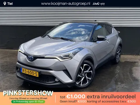 Toyota C-HR 1.8 Hybrid Bi-Tone Plus Stoel- & stuurverarming, navigatie, dodehoek detectie, JBL Premi