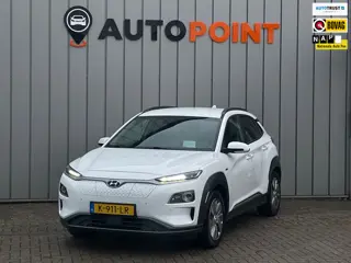 Hyundai Kona EV Premium 64 kWh SOH100% TREKHAAK|STOEL.VRM+VERKOELING|LEDER|NAVI|LED|STUURVERWARMING|