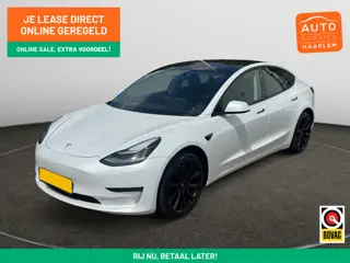 Tesla Model 3 Long Range AWD 75 kWh- SOH 92%, 450km Range, Performance Pakket, Trekhaak, Blackline