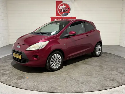 Ford Ka 1.2 Titanium, Airco, Lichtmetaal, Nieuwe distr.riem bij aflevering, Volledig onderhouden, Pr