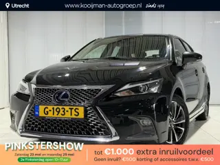 Lexus CT 200h Sport Edition | Alcantara bekleding | Parkeersensoren V+A | Camera | Navigatie | Cruis