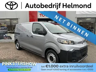 Toyota PROACE Electric Worker Challenger Extra Range L1 75 kWh | Goed nieuw | Apple carplay |