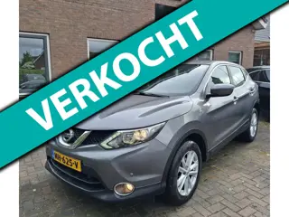 Nissan Qashqai 1.2 Acenta NL auto, 2de eigenaar, 100% onderhouden. O.a. camera, cruise, navi, blueto