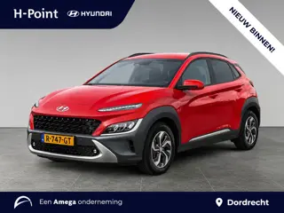 Hyundai Kona Premium 1.6 GDI HEV 105pk | TREKHAAK | LEDER | NAVI | APPLE CARPLAY / ANDROID AUTO | HE