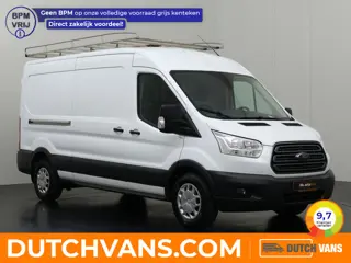 Ford Transit 2.0TDCI 130PK L3H2 | Imperiaal | Trekhaak | Navigatie | Camera | Airco | Cruise | 3-Zit