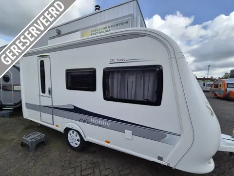 Hobby De Luxe 420 KB 3 stapelbed,tent,airco