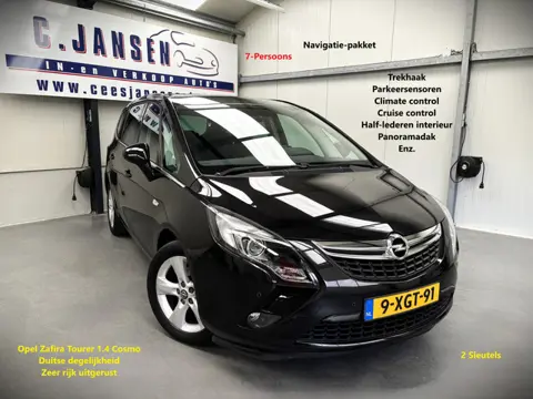 Opel Zafira Tourer 1.4 Cosmo 7-persoons Prachtig interieur!