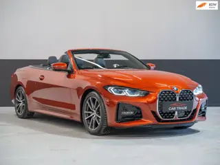 BMW 4-serie Cabrio 420i High Executive | Sportleder | Camera | Harman | Laser | Head-up