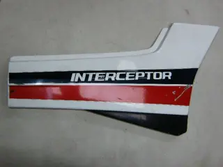 Honda VF400F Zijkap Rechts Wit / Zwart