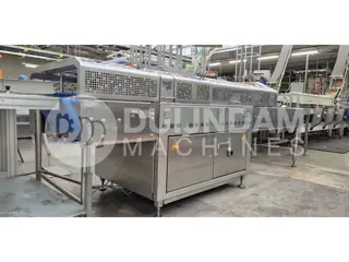 Jasa PGS 2100 + SOM-2000 dubbelbaans sleever voor trays en bakjes met kartonnen sleeves