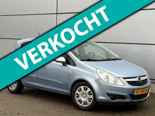 Opel Corsa 1.4-16V Enjoy 2e Eignr |Airco |Cruise |Trekhaak |New Apk |Stuurbed |Nap |Boekjes