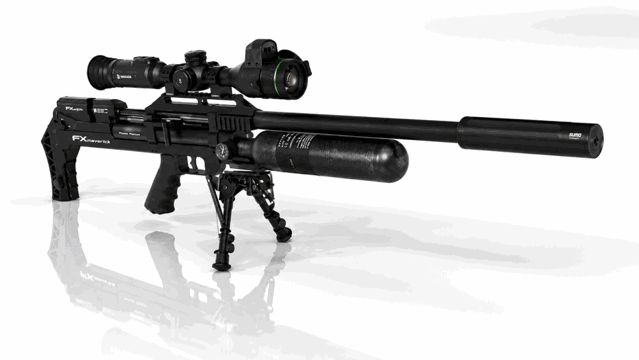 FX Maverick Sniper 6.35 / .25 complete premium set – Hikmicro Alpex LRF 4K – 18L 300 bar – turnkey
