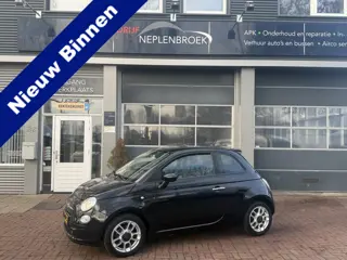 Fiat 500 1.2 Naked Airco,14Inch Dealer onderhouden Leuk beginners auto