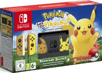 Nintendo Switch Pokemon Let's Go Pikachu Bundle (boxed)