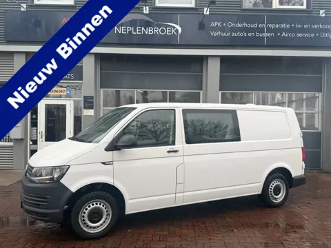 Volkswagen Transporter 2.0 TDI L2H1 DC 2018 km 84.000 Nap 1e eigenaar Trekhaak,Airco,Cruise,Cv Deale