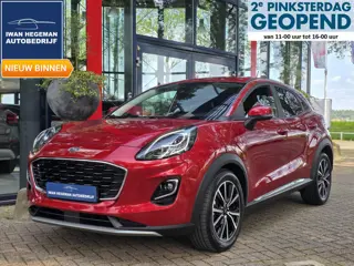 Ford Puma 1.0 EcoBoost Hybrid Titanium X | Navigatie | Cruise Control | Stoel + Voorruit + Stuurverw