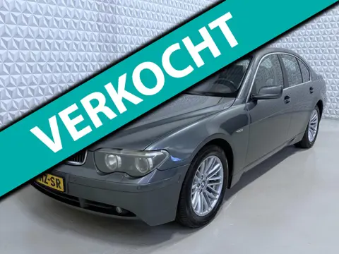 BMW 7-serie 745i Executive / KLEPSTOTER HOORBAAR?! (2002)