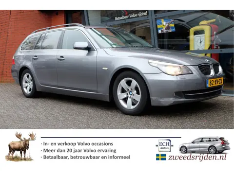 BMW 5 Serie Touring 523i 190 pk Aut. Business Line, Groot Navi