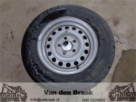 Aanhanger wiel stalen velg 14 inch