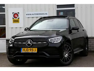 Mercedes-Benz GLC 300e 4MATIC AMG*Perfect Onderh.*Pano/Elek. Trekhaak/Night/Treeplanken/Diamond Gril