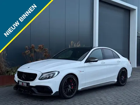 Mercedes-Benz C-klasse AMG 63 NAVI 360 CAMERA LEDER LED SPORTVELGEN