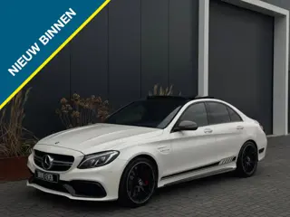 Mercedes-Benz C-klasse AMG 63 S Edition 1 FULL PANO NAVI CAMERA LEDER MM SEATS