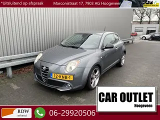 Alfa Romeo MiTo 1.4 T Distinctive 168Dkm.NAP, 1e Eignr, Clima, CC, PDC, LM, – Inruil Mogelijk –