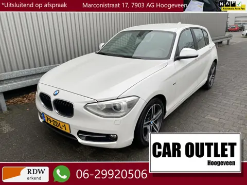 BMW 1-serie 114i Business+ Leer, Navi, A/C, CC, PDC, LM, nw. APK – Inruil Mogelijk –