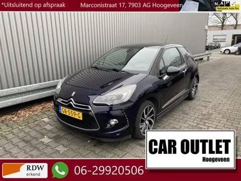 Citroën DS3 1.2 PureTech So Chic 155Dkm.NAP, Clima, Navi, CC, PDC, LM, – Inruil Mogelijk –