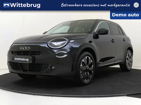 Fiat 600 1.2 Hybrid La Prima SUPER MOOIE COBI !! VOL LEDER !!!