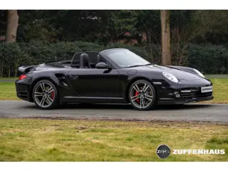 Porsche 911 Turbo Cabriolet PDK als nieuw 500pk chrono pakket sperdifferentieel