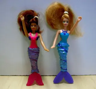 McDonald'S 2 zeemeermin pop Mattel 2010 [WKS39]