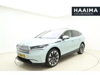 Skoda Enyaq iV 80 Business Edition Plus SOH: 99% | Trekhaak uitklaapbaar | Lederen bekleding | 21" L