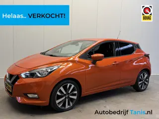Nissan Micra 0.9 IG-T Tekna NAVI-CAMERA-PDC-LMV (bj 2018)